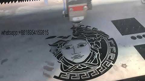 3mm carbon steel plate cut use fiber laser cutting machine with Au3tech control system