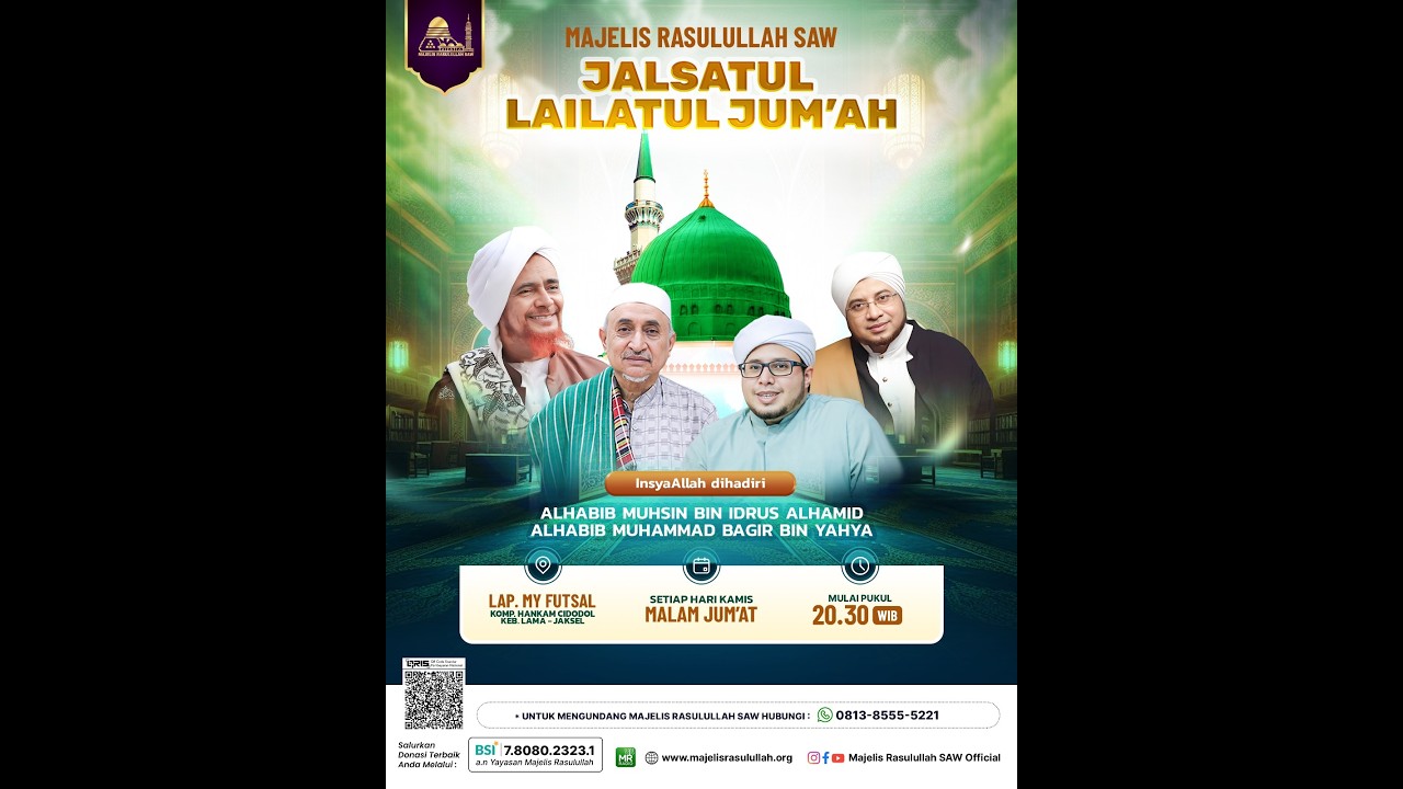 JALSAH LAILATUL JUM'AH | MAJELIS RASULULLAH SAW
