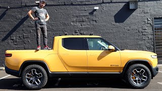 Rivian R1T: electric pickup test drive!