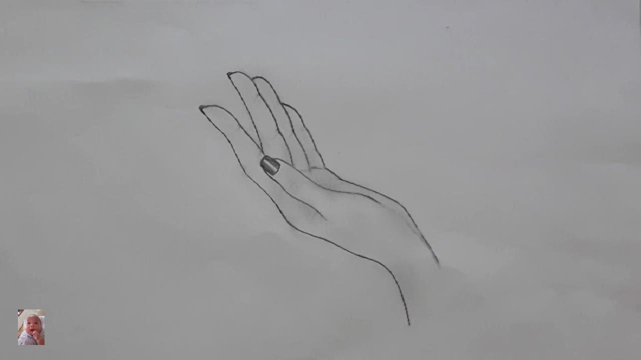 Vẽ Bàn Tay Bằng Bút Chì - Hand Drawing With A Pencil. - Youtube