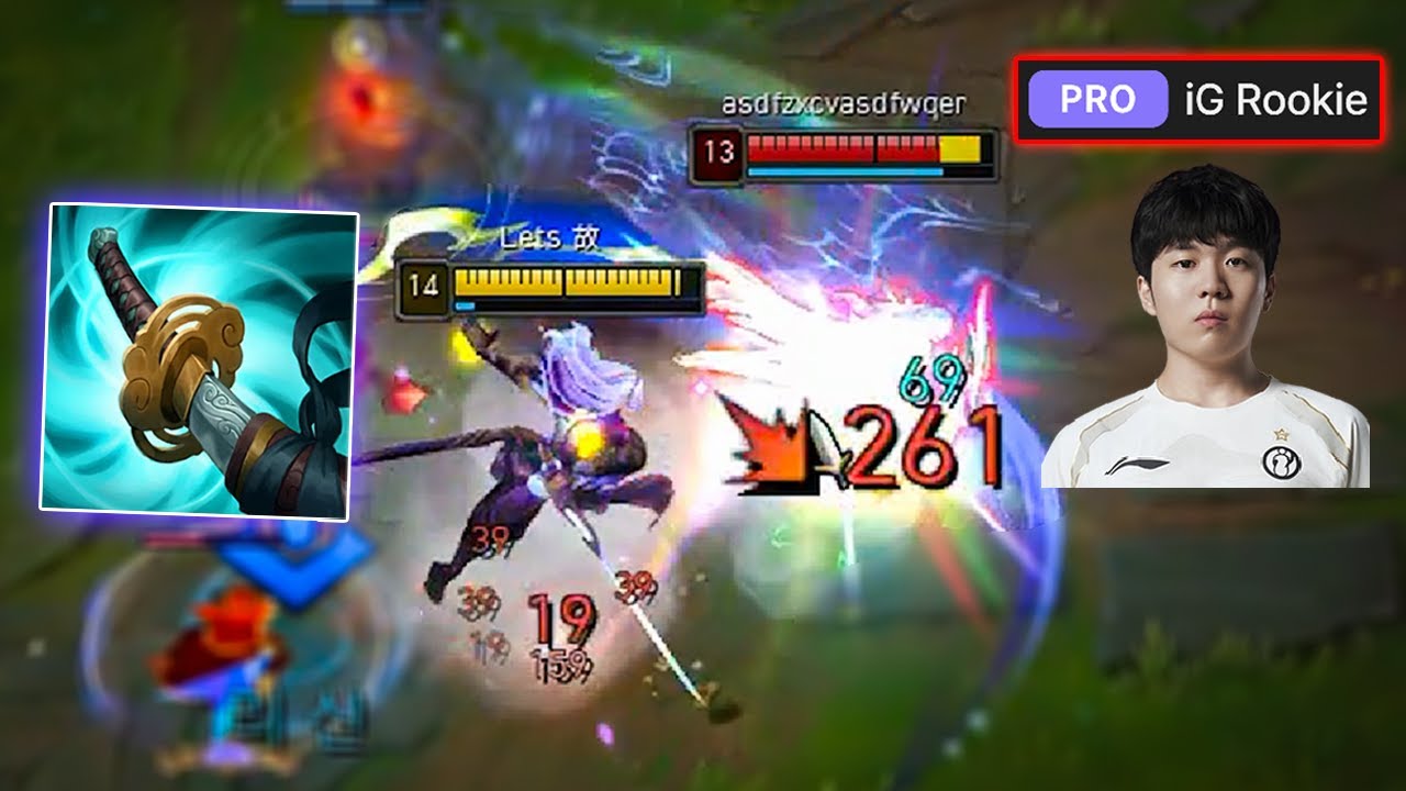 프로 1군 상대로 꺼내는 NEW 빌드 『폭풍갈퀴 야스오』