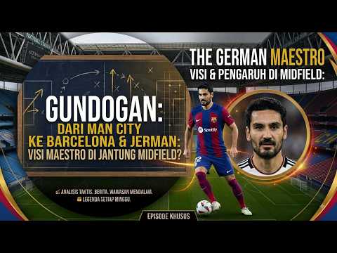 h2toto x DANA4D - ILKAY GÜNDOGAN: Sang Maestro Jerman yang Menaklukkan Manchester City & Barcelona 🔥 | Kisah Karier