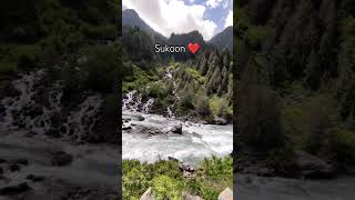 sukoon unlimited free nature 💚🌊 Let the river flow and your worries go.#naturelovers #nature