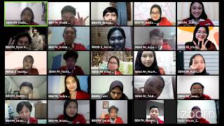 Rapat Kerja SEMA FH bersama BEM FH UPNVJ Periode 2021