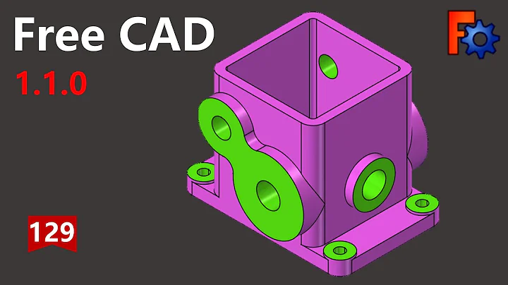FreeCAD 1.1.0 Tutorials for Beginners | 3D Modeling Step-by-Step Guide-129