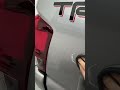 Getting Rid of Pinstripes on my Tacoma! #shorts