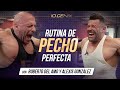 Rutina de pecho perfecta con roberto del amo y alexis gonzlez 