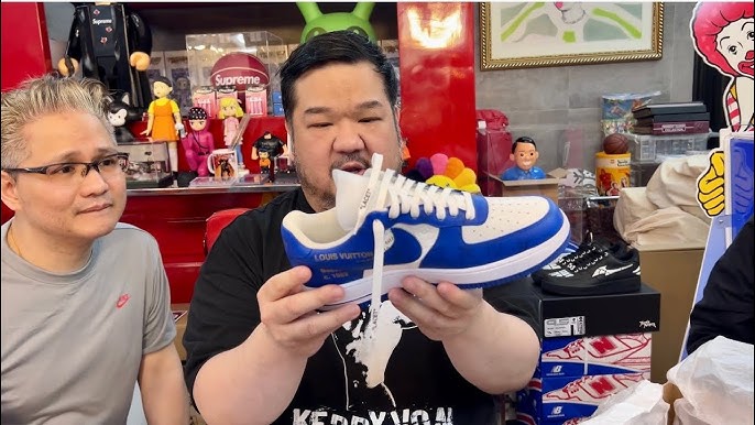 Bigboy Cheng Unboxes His Louis Vuitton x Nike Air Force 1