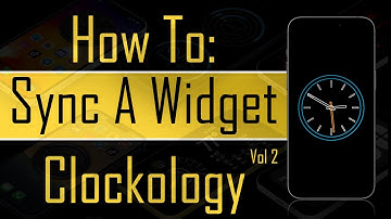 How to Sync a Widget in the Clockology App: A Step-by-Step Guide (including transparent wallpaper)
