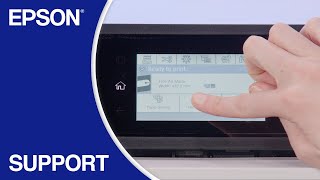 SureColor P-Series & T-Series | Printing from a Shared Folder Using the Control Panel by Epson America 1,016 views 1 month ago 1 minute, 23 seconds