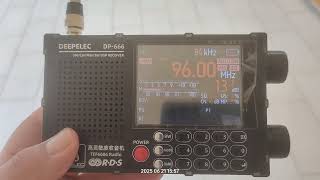 FM DX reception via SpE Bayern 2 Ochsenkopf in Arta Greece 21/06/2025