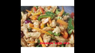 How to make this Healthy and Simple Chicken Stir Fry in no Time.