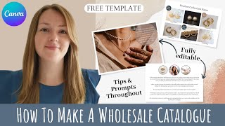 How To Make A Wholesale Catalogue, Free Wholesale Catalogue Template, Small Business Tutorial