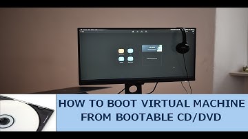 Boot Virtual Machine from CD/DVD