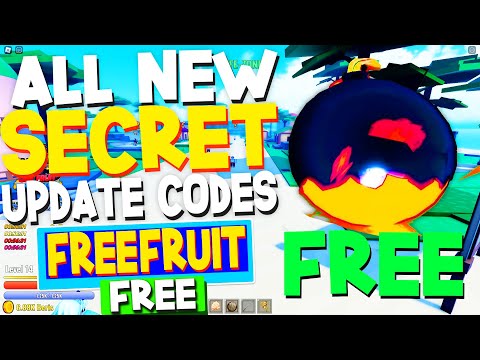 ALL NEW *SECRET* UPDATE CODES in ONE FRUIT SIMULATOR CODES