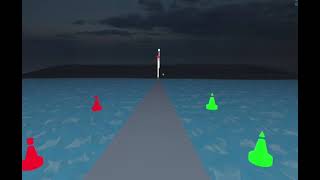 Concept testing of leading light design simulation