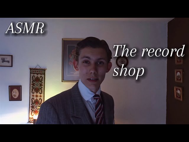 ASMR - Finding you the best vinyl! Soft spoken, personal attention for sleep 😴