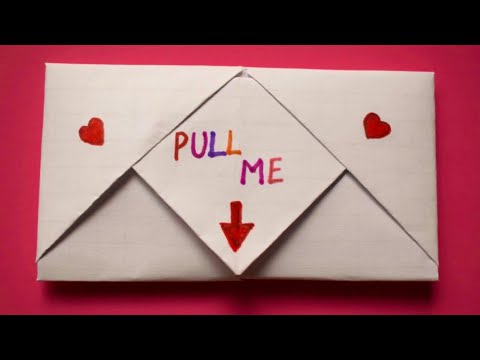 Easy Cute Thank You Note for Teachers Day | DIY Thank You Note for Loved Ones  #pulltabcard