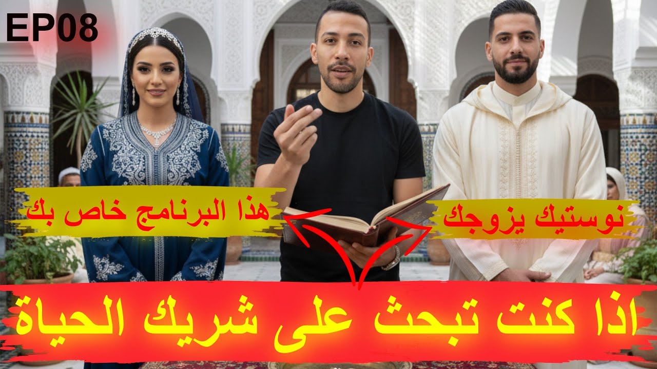 نوستيك يزوجك 08 - اذا كنت تبحث على شريك الحياة او صديق(ة) هذا البرنامج خاص بك