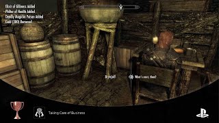 Skyrim (PS5) - Taking Care of Business (BRONZE)