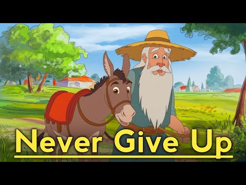 Never Give Up | Moral Story | Learn english through story level 1 | # ...