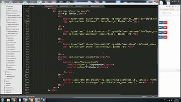 สอนสอนเขียนระบบสมาชิก angularjs , php , bootstrap ( Workshop Ep5 )