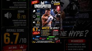 Undisputed Is The Most Realistic Boxing Game? 🥊🔥Undisputed #BoxingGame #Gaming #Shorts #gamereview