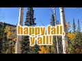 UTAH&#39;S MOUNTAINS ARE STUNNING IN THE FALL | ALL THE AUTUMN VIBES