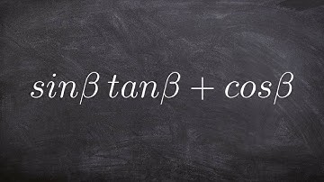 Learn how to simplify trig identities by adding two terms