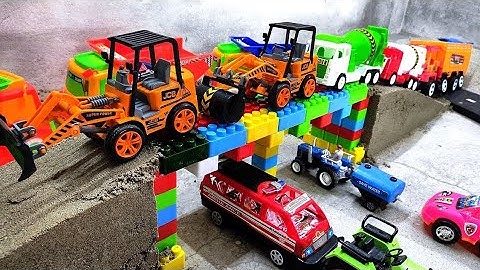 Bruder RC Construction JCB Backhoe Tractor Excavator, Dump Truck, Bulldozer Video For RC fans kids