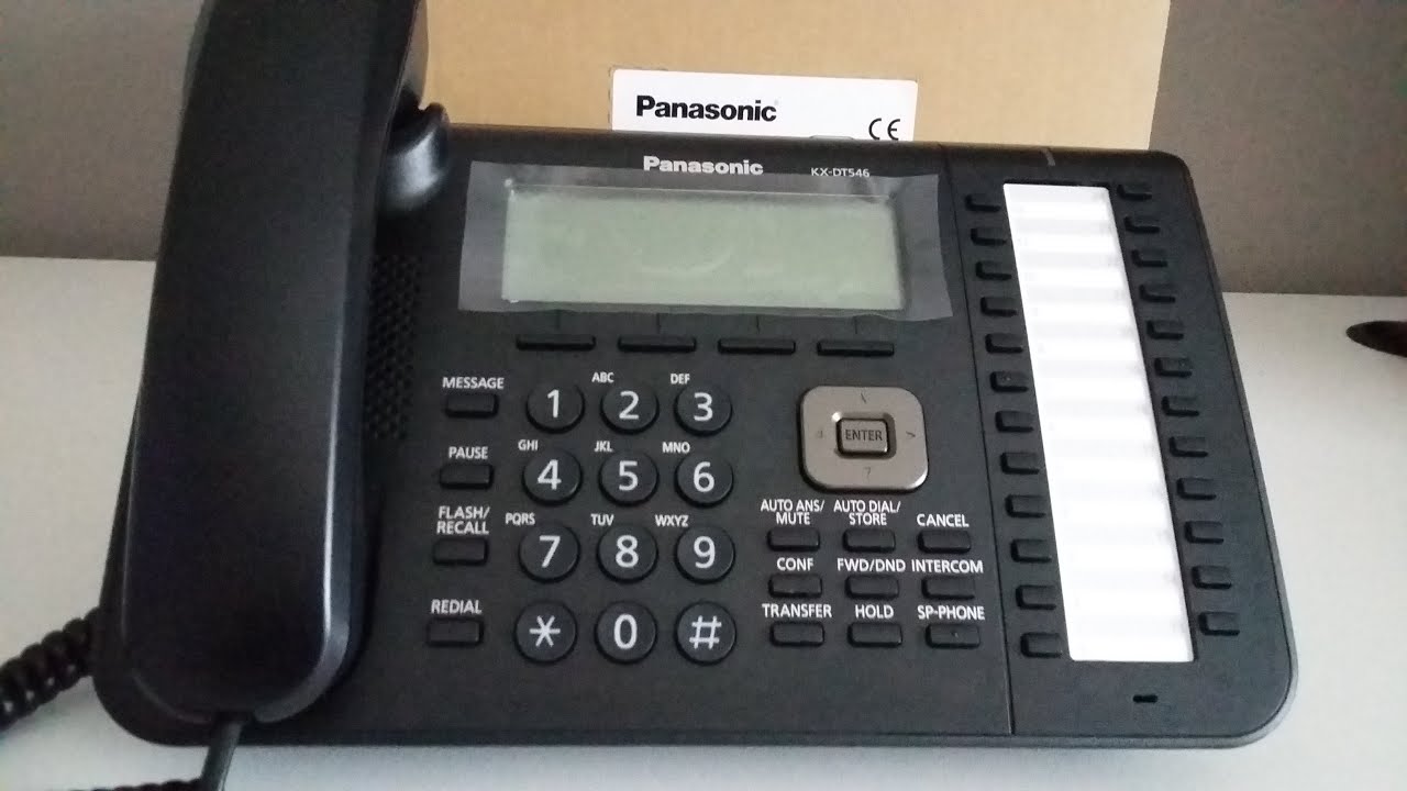 Panasonic KX DT546 Digital Proprietary Telephone YouTube panasonic-kx-dt546-digital-proprietary-telephone-youtube