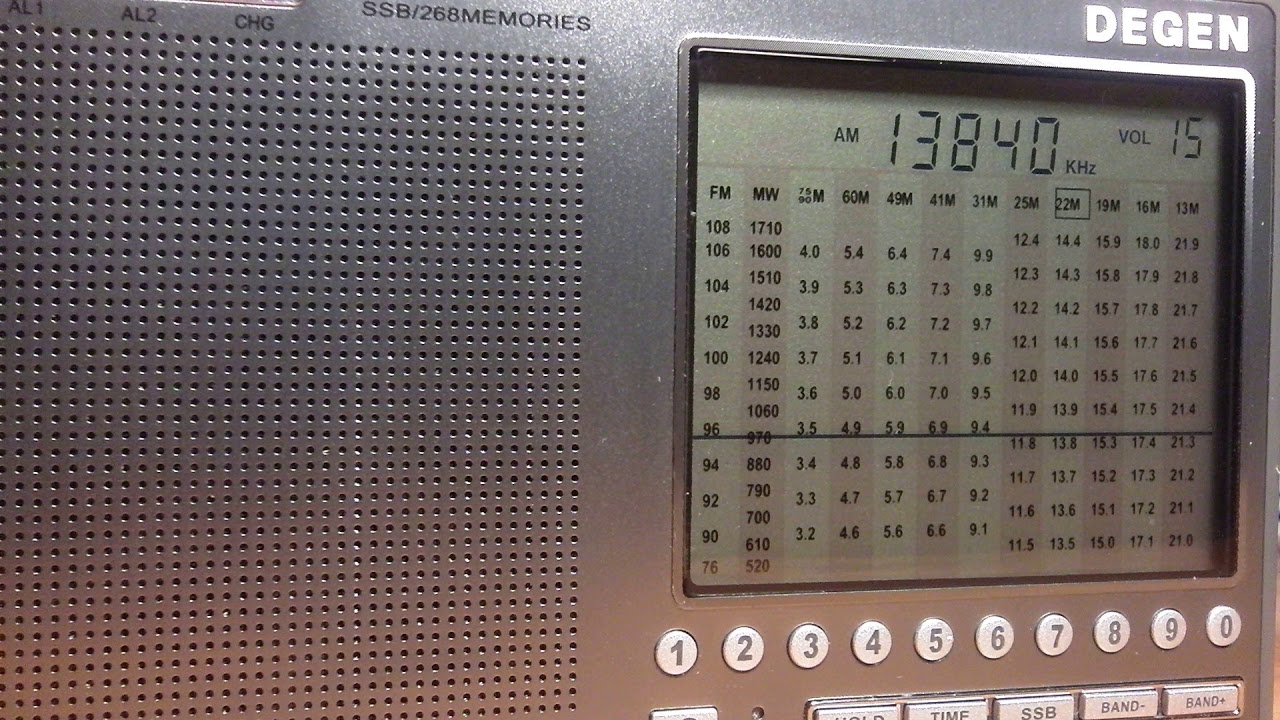 Radio New Zealand International 13840 KHz New Zealand YouTube