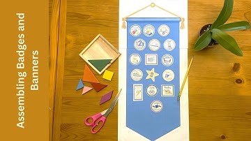 Homeschool Learning and Skills Badge and Banner Instructions