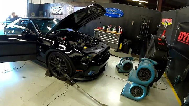 Cammed Whipple Shelby: Crazy high dyno numbers at Diago's Custom Tuning dyno event 2024