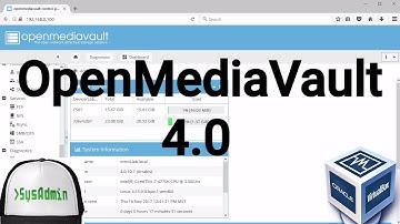 OpenMediaVault 4.0 NAS Storage Installation + Configuration + Overview on Oracle VirtualBox [2017]