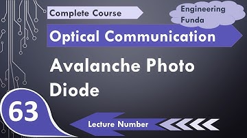 Avalanche Photo Diode (Basics, Principle, Structure, Working, Electric Field, Pros & Cons) Explained