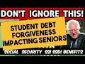 Supreme Court Student Loan Forgiveness Update | What&#39;s at Stake for Seniors? SSDI &amp; SSI BENEFITS