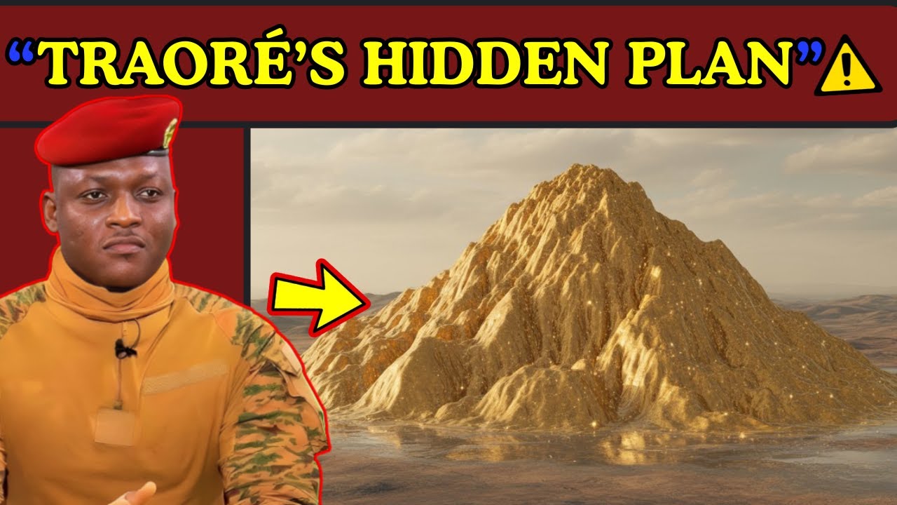 “Burkina Faso’s Hidden Golden Revolution: Ibrahim Traoré’s Secret Plan”