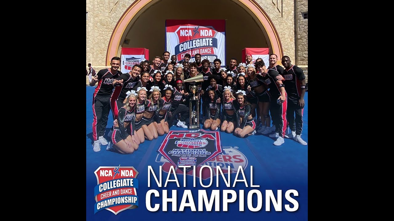 Cheer Team Navarro Wins 2022 National Collegiate Cheer and Dance