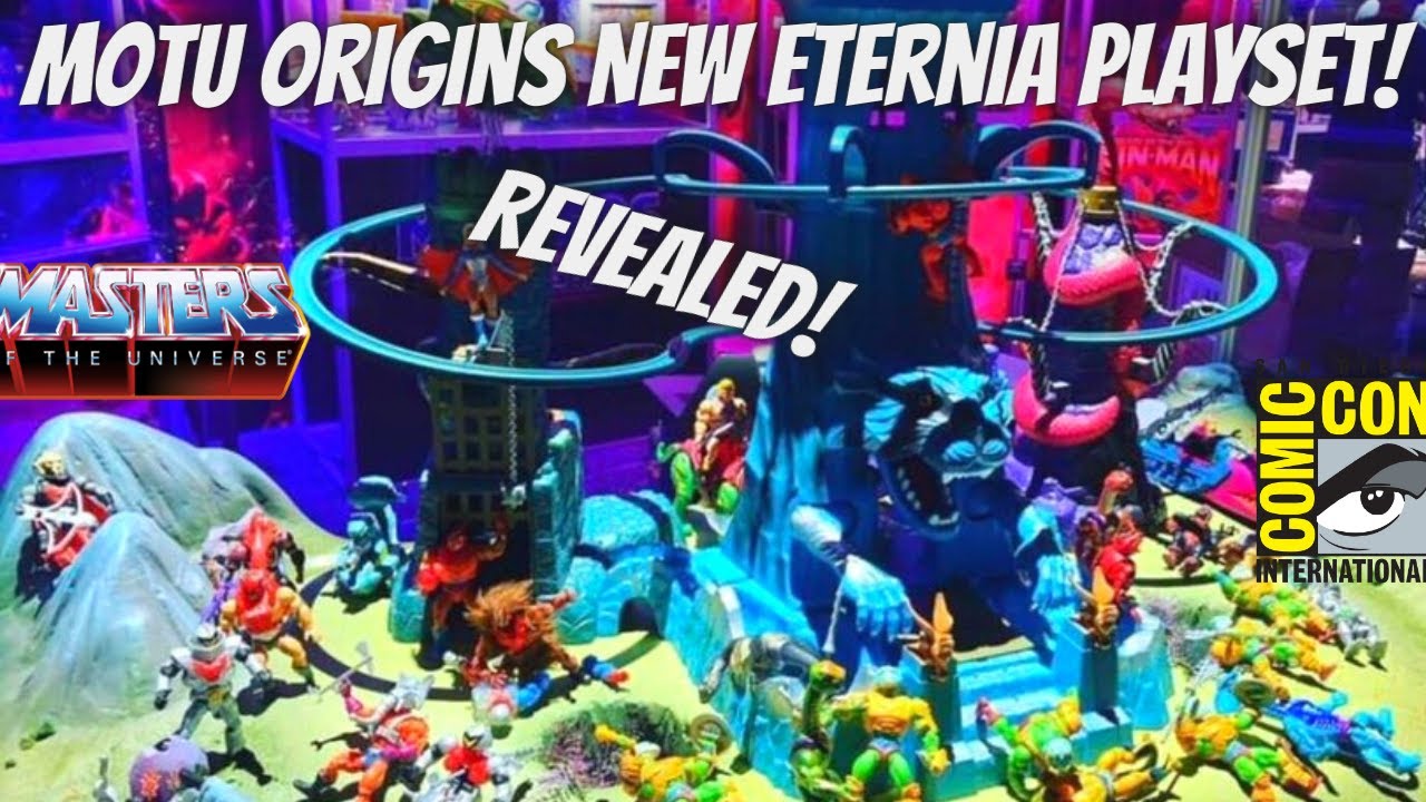 Masters of the Universe Origins Eternia Playset