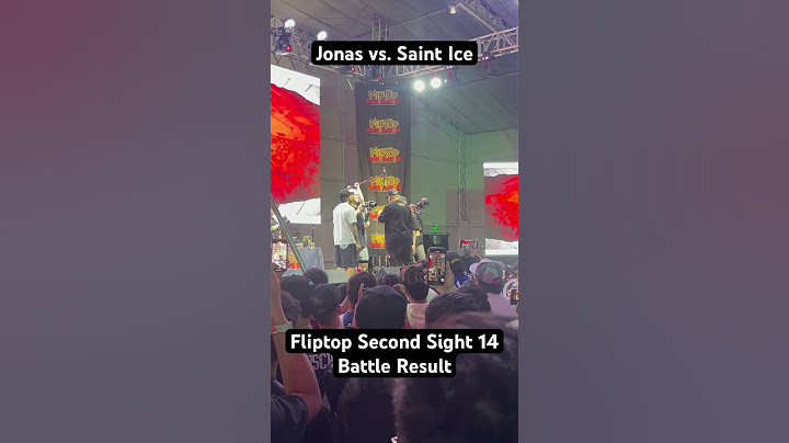 Jonas vs. Saint Ice Fliptop Battle Second Sight 14 Result #fliptop #fliptopbattleleague #secondsight