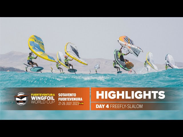 GWA Wingfoil World Cup Fuerteventura 2023 | Day 4 Highlights