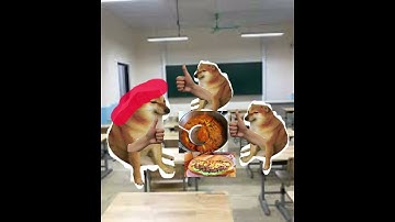 Con tắc kè màu xanh màu đỏ #meme#cheems#dingdingtv