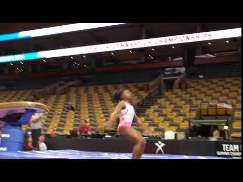 Simone Biles - Vault 2 - 2018 U.S. Gymnastics Championships - Podium Training