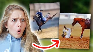 DIT IS NIET NORMAAL! Reageren op paarden video's van fans
