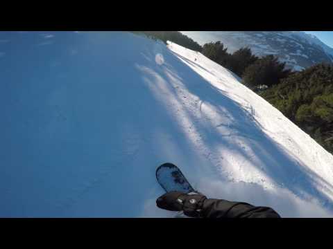 Zillertal snowboarding Sportabfahrt