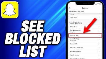 How To See Blocked List On Snapchat (2025) - Easy Fix