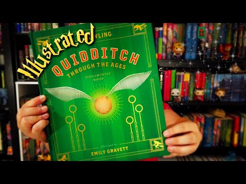 HARRY POTTER'S NEW ILLUSTRATED QUIDDITCH THROUGH THE AGES FLIP-THRU + GIVEAWAY