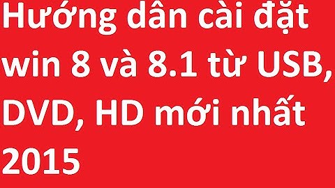 Hướng dẫn chạy đĩa dvd win 8.1 64 bit