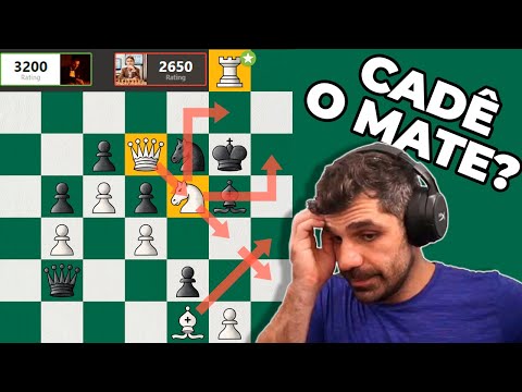 GM Krikor faz VIRADA com DAMA A MENOS e TILTA O MESTRE AO VIVO!! 